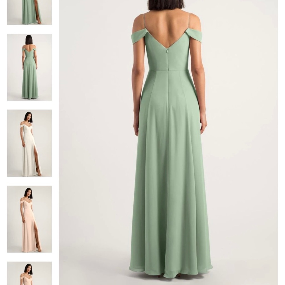 Jenny Yoo Priya dress in Navy - Picture 2 of 2